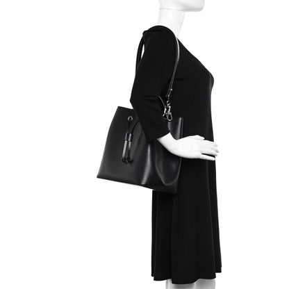 Louis Vuitton Epi NeoNoe MM Black 2 of 11