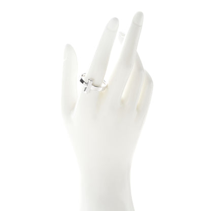 Tiffany 18K White Gold 4.5mm T T1 Wide Ring 59 8.75 2 of 3