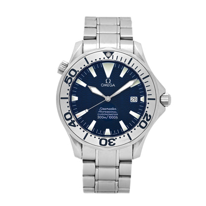 Omega Stainless Steel 41mm Seamaster Professional 300 Automatic Watch Blue 2255.80.00 1 of 4