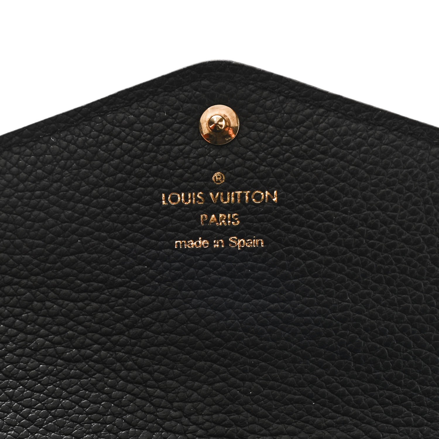 Louis Vuitton Empreinte Sarah Wallet NM Black 6 of 7