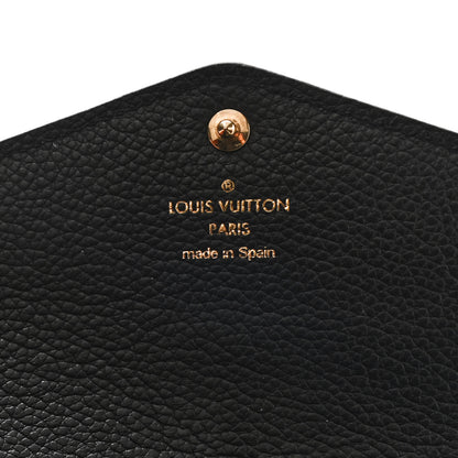 Louis Vuitton Empreinte Sarah Wallet NM Black 6 of 7