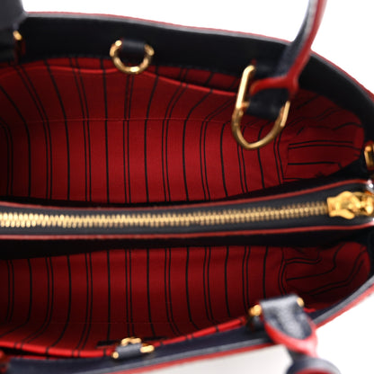 Louis Vuitton Empreinte Montaigne BB Marine Rouge 6 of 9