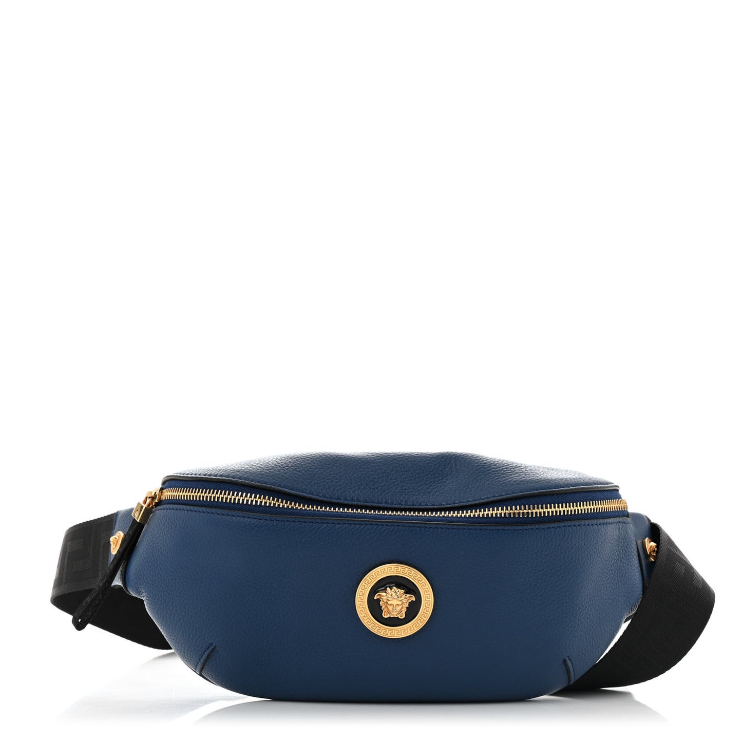 Grained Calfskin Vanitas Medea Belt Bag Blue