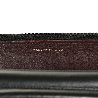 Chanel Lambskin Quilted Wallet On Chain WOC Black 7 of 11