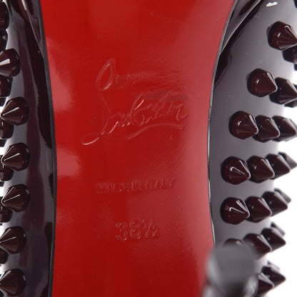 Christian Louboutin Patent Pigalle Plato Spikes 110 Pumps 38.5 Orthodoxe 8 of 11