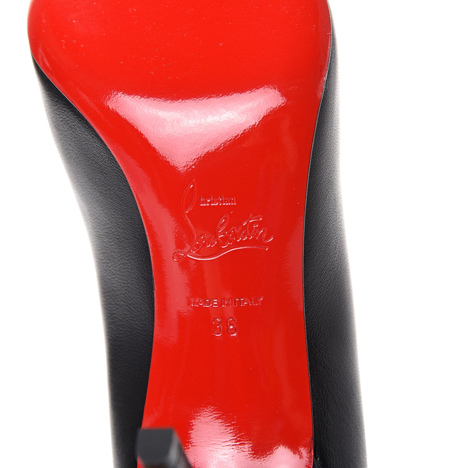 Christian Louboutin Kid Pigalle 85 Pumps 36 Black 7 of 9