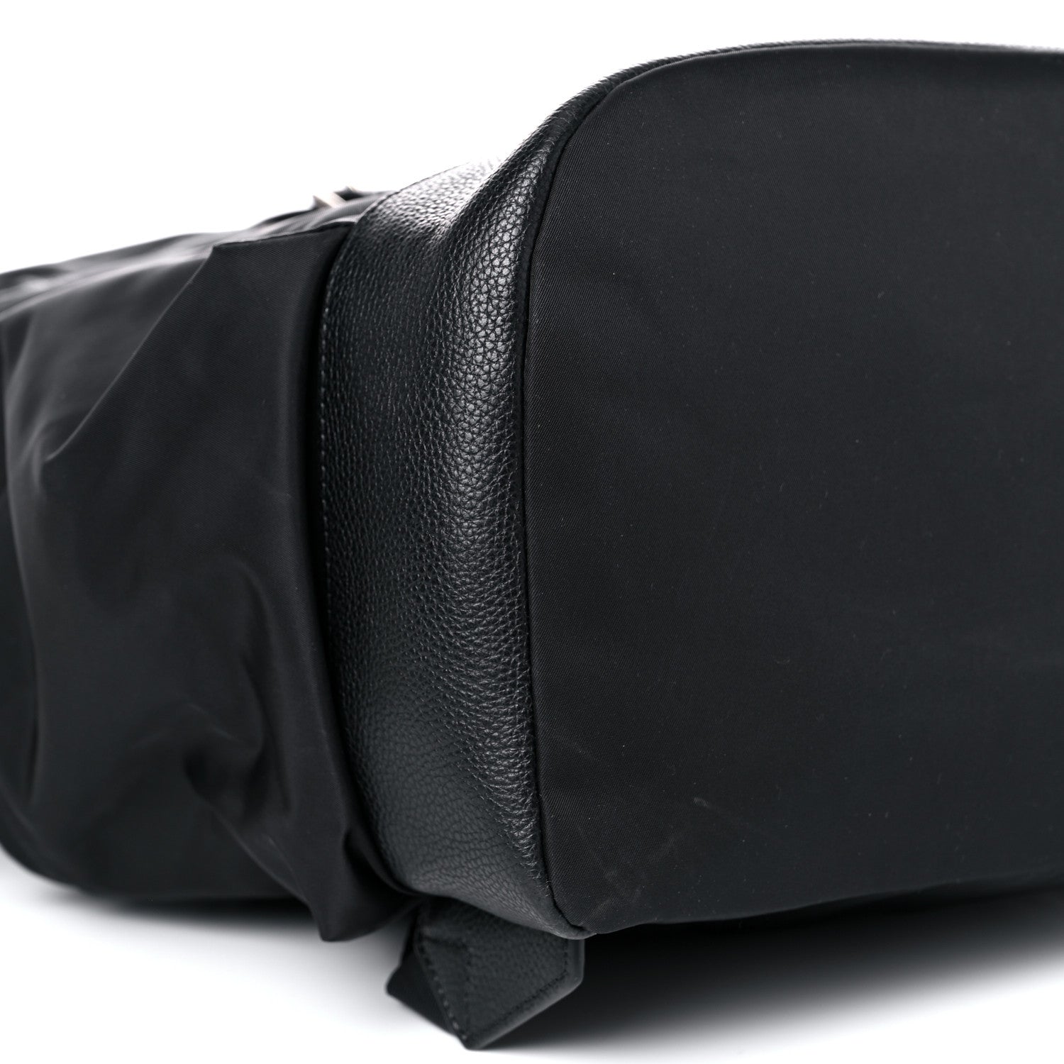 Burberry Nylon Grained Calfskin Watson Diaper Bag Black 8 of 14