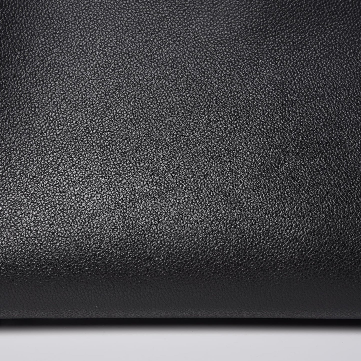 Grained Calfskin Large Sac De Jour Carryall Black