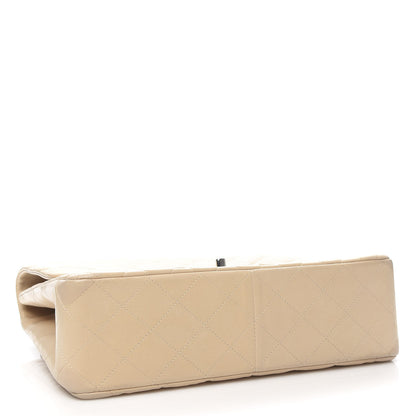 Chanel Lambskin Quilted Jumbo Double Flap Beige 4 of 12