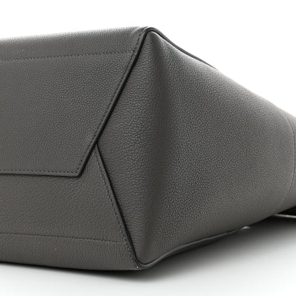 Celine Soft Grained Calfskin Sangle Bucket Bag Kohl 10 of 10