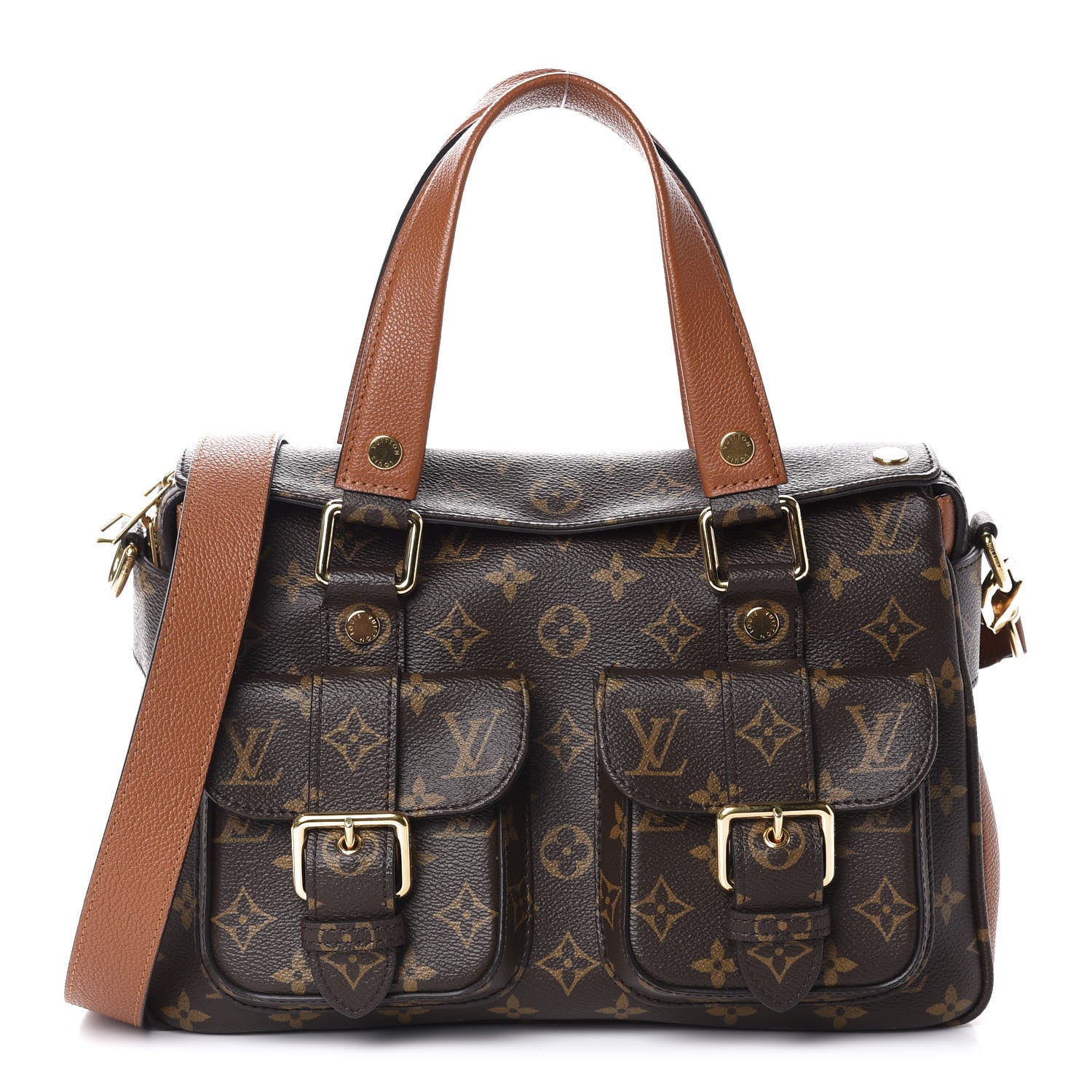 Louis Vuitton Monogram Manhattan NM Caramel 1 of 10