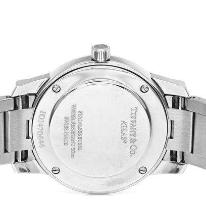 Tiffany Stainless Steel 29mm Atlas 2-Hand Quartz Watch Pink 4 of 5
