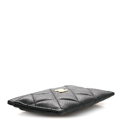 Chanel Caviar Quilted Card Holder Black 4 of 10