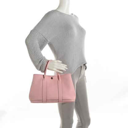 Hermes Vache Country Garden Party TPM 30 Rose Sakura 6 of 13