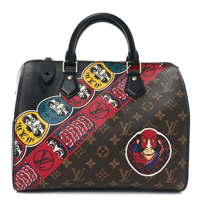 Louis Vuitton Monogram Kabuki Speedy 30 1 of 9