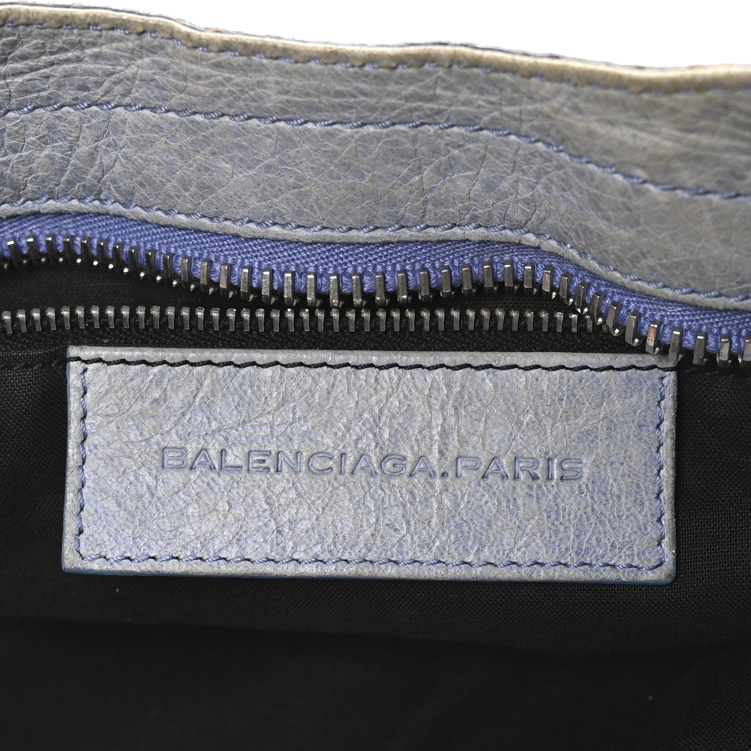 Balenciaga Agneau Giant 21 Silver Hardware Part Time Light Blue 7 of 12