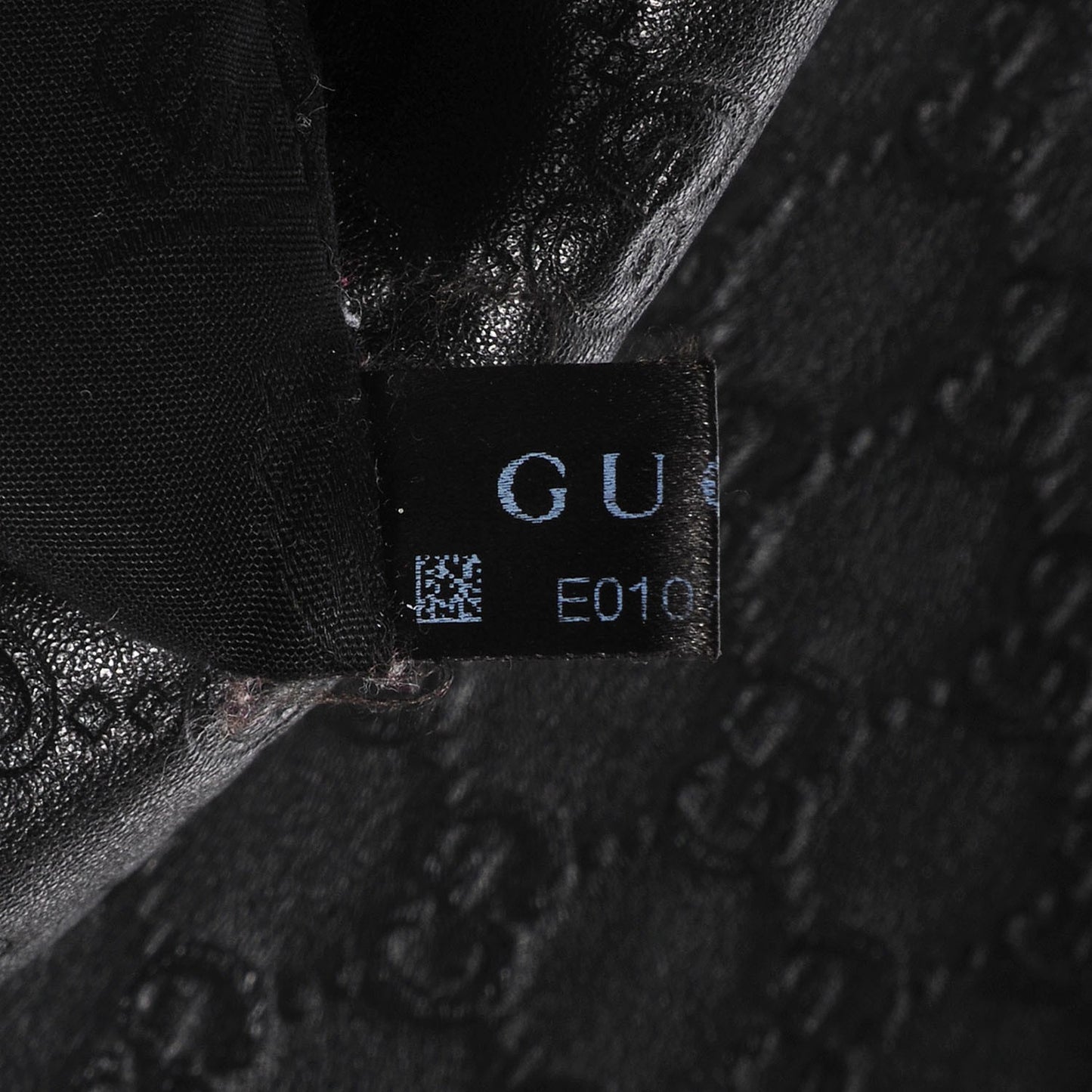 Guccissima GG Twins Large Hobo Black