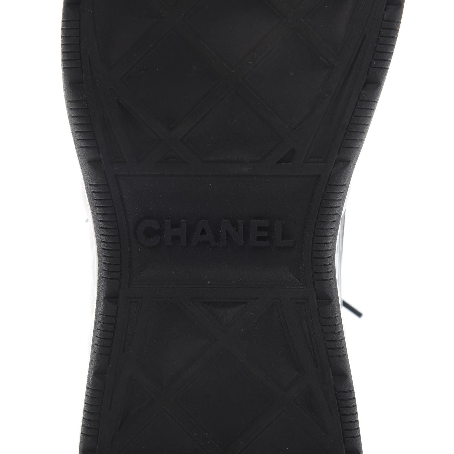 Chanel Velvet Calfskin Mixed Fibers CC Sneakers 36 Black 8 of 10