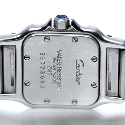 Cartier Stainless Steel 24mm Santos de Cartier Galbee Quartz Watch 4 of 6