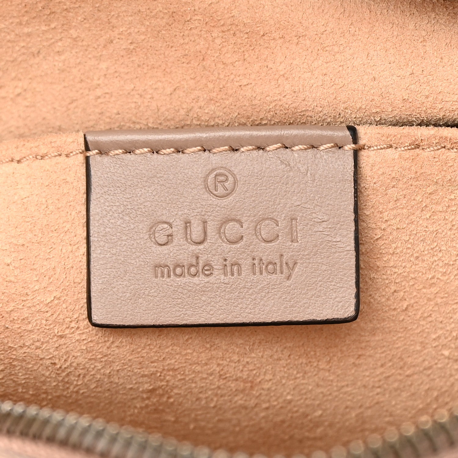 Gucci Calfskin Matelasse Small GG Marmont Chain Shoulder Bag Porcelain Rose 6 of 16