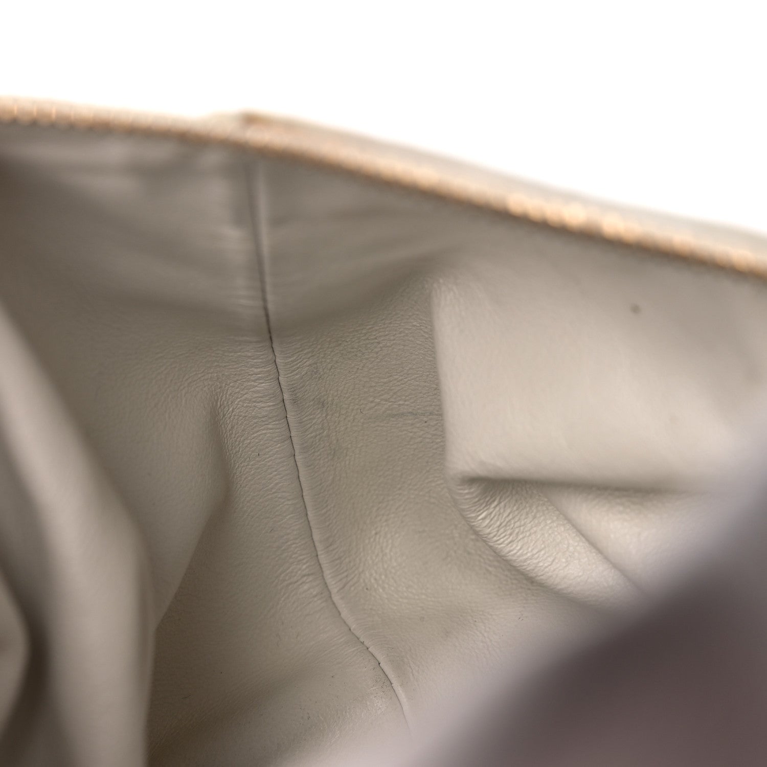 Bottega Veneta Calfskin Mini Double Knot Bag White 12 of 16