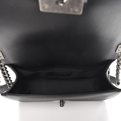 Chanel Caviar Quilted Medium Boy Flap Black 6 of 9