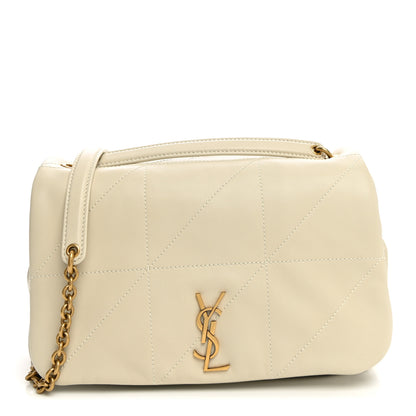 Saint Laurent Lambskin Matelasse Monogram Small Jamie 4.3 Crema Soft 1 of 9