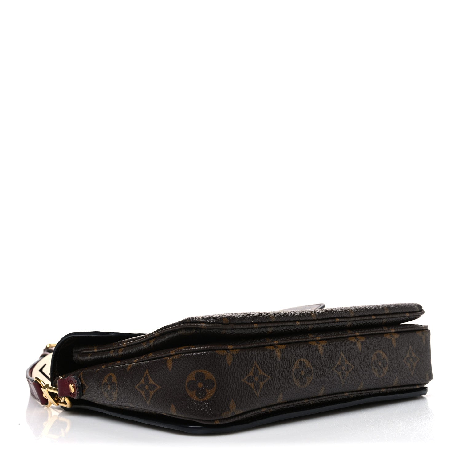 Louis Vuitton Monogram Braided Pochette Metis Safran 4 of 11
