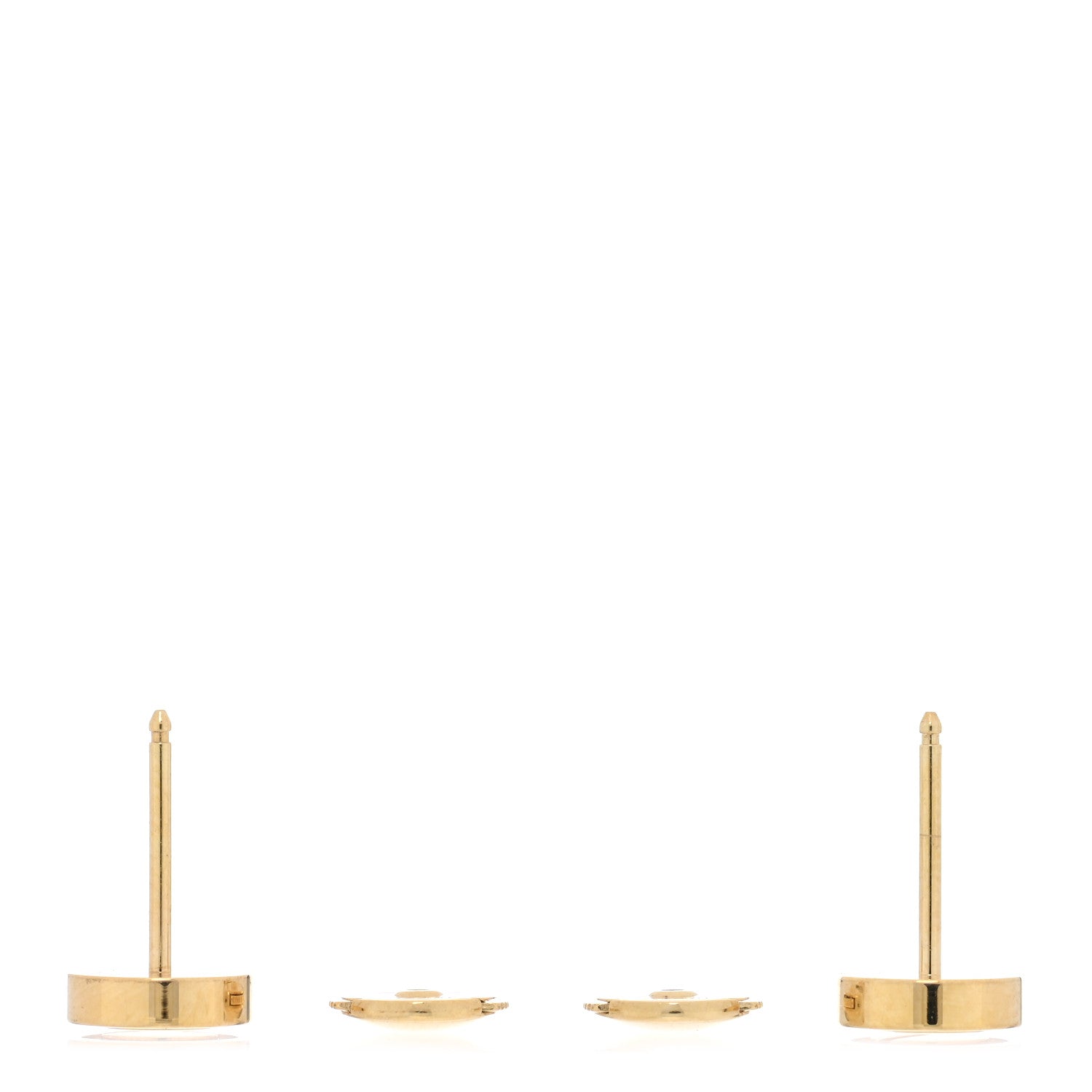 Cartier 18K Yellow Gold LOVE Earrings 3 of 4