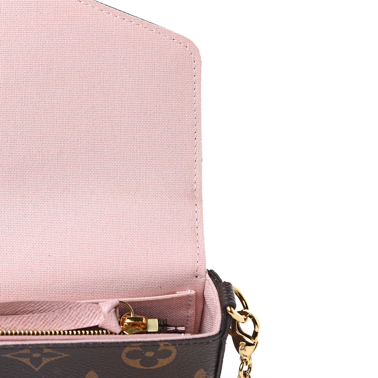Monogram Lovely Birds Pochette Felicie Chain Wallet