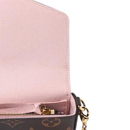 Louis Vuitton Monogram Lovely Birds Pochette Felicie Chain Wallet 11 of 14
