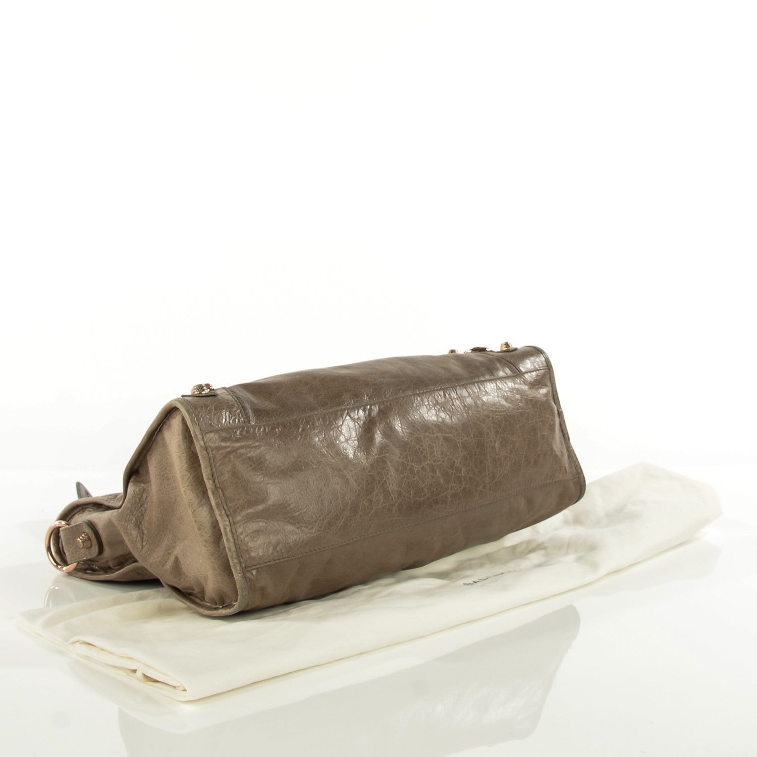 Balenciaga Agneau Giant 12 Rose Gold Hardware City Gris Poivre 8 of 13