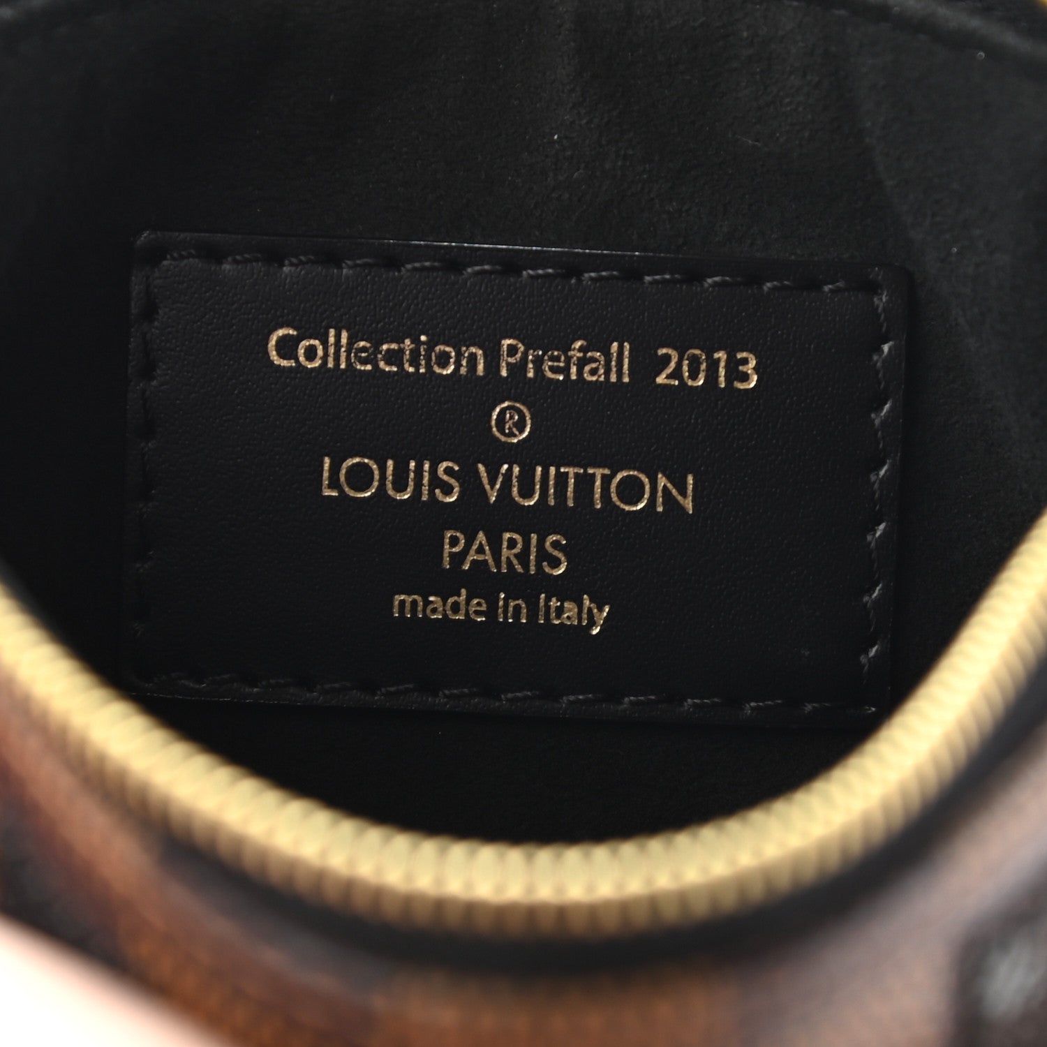 Louis Vuitton Damier Paillettes Mini Pochette Accessories Black 6 of 8