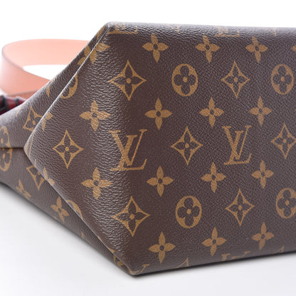 Louis Vuitton Monogram Beaubourg Hobo Mini Bordeaux Red Peach Safran Blue Jean Blue 6 of 10