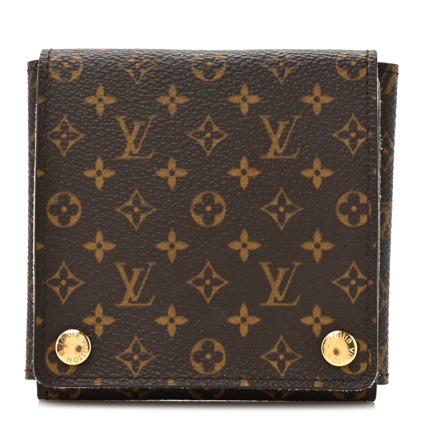 Monogram Folding Jewelry Case