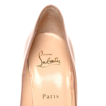 Christian Louboutin Patent So Kate 120 Pumps 37.5 Nude 9 of 11