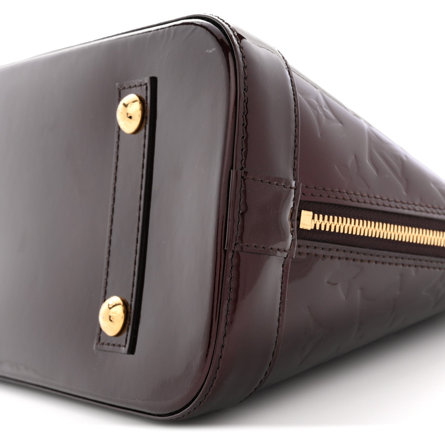 Louis Vuitton Vernis Alma PM Amarante 10 of 10