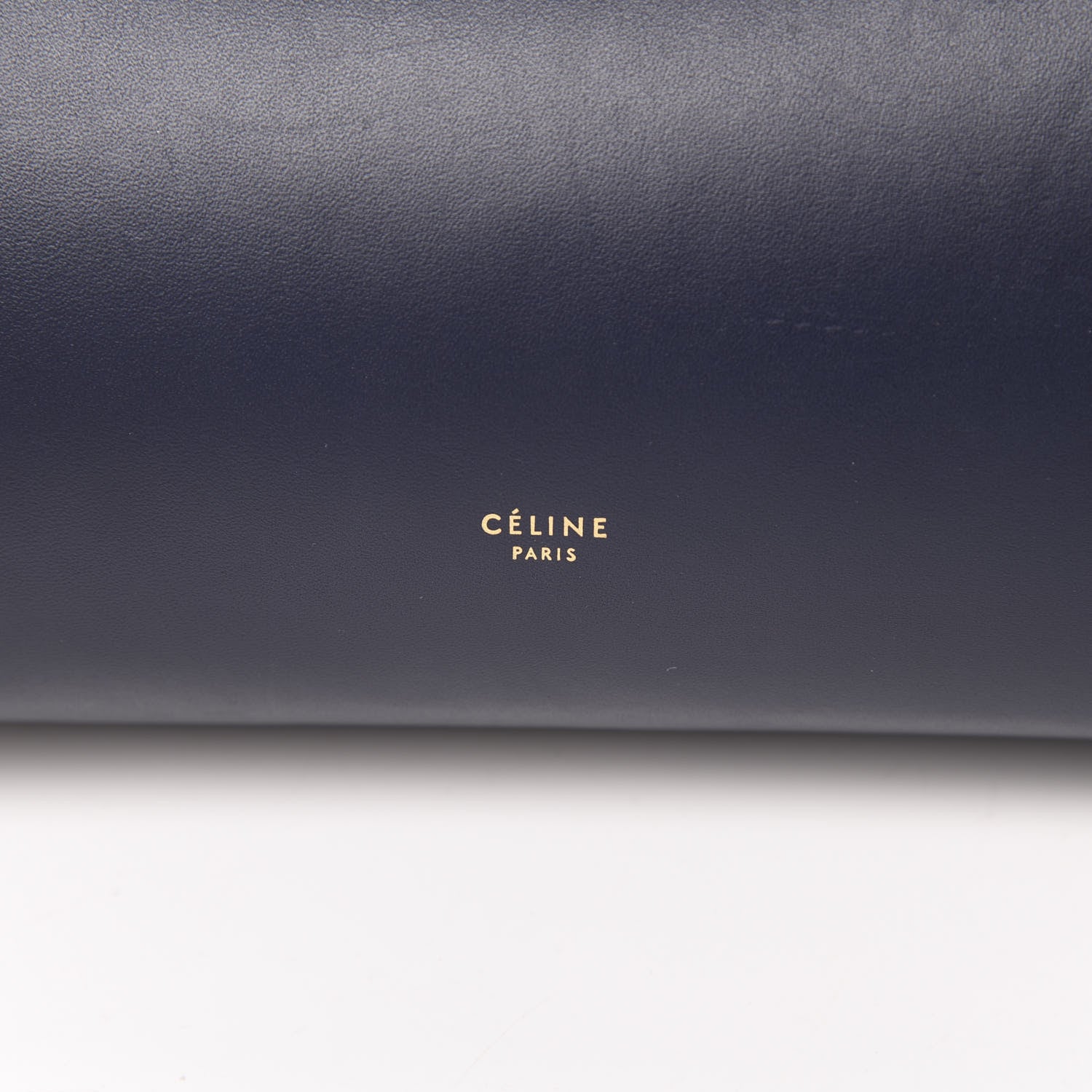 Celine Smooth Calfskin Large Bi-Color Belt Bag Midnight 7 of 17