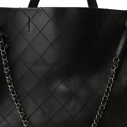 Chanel Calfskin CC Pocket Tote Black 8 of 11
