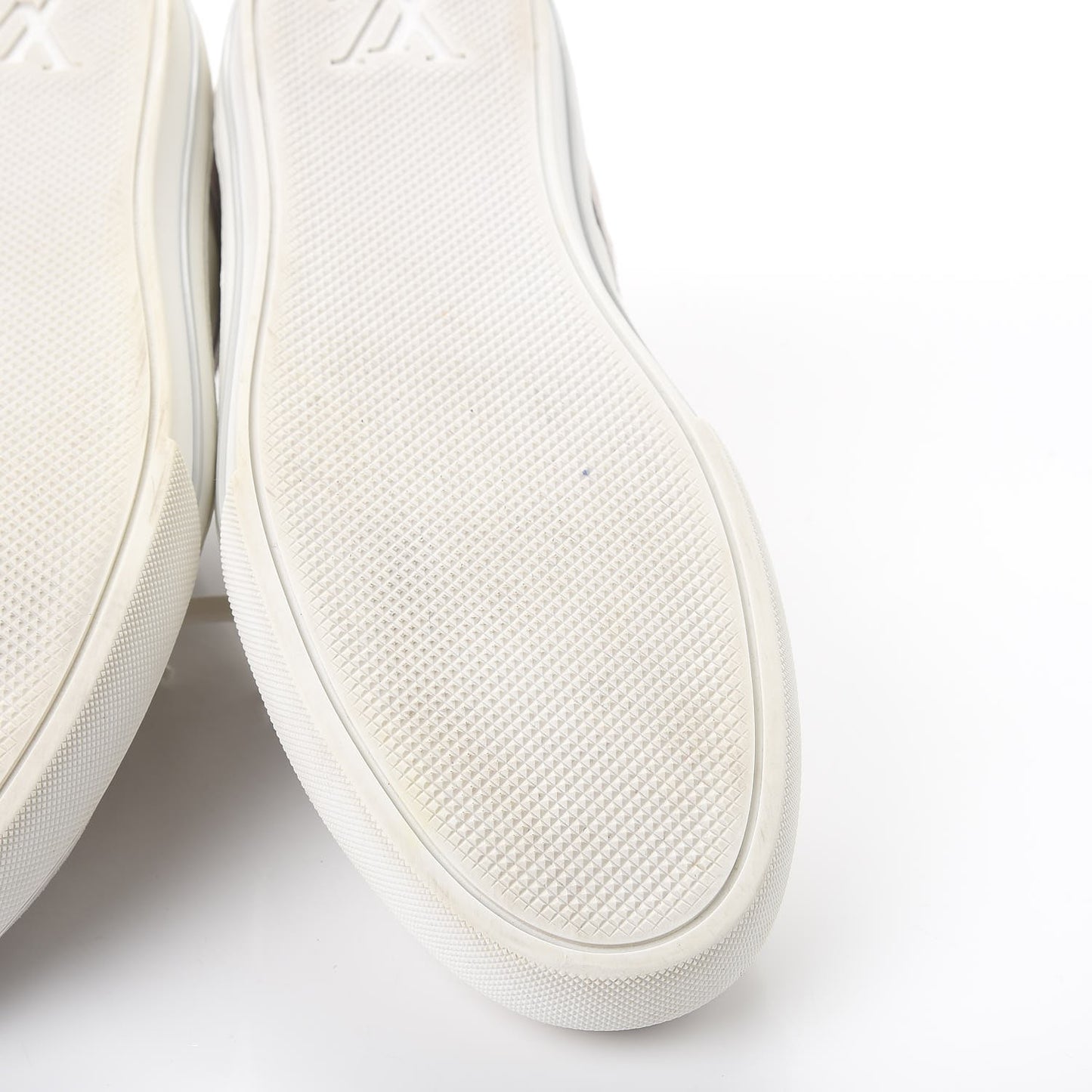 Mens Suede Calfskin Dream On Low Top Sneakers 11 White