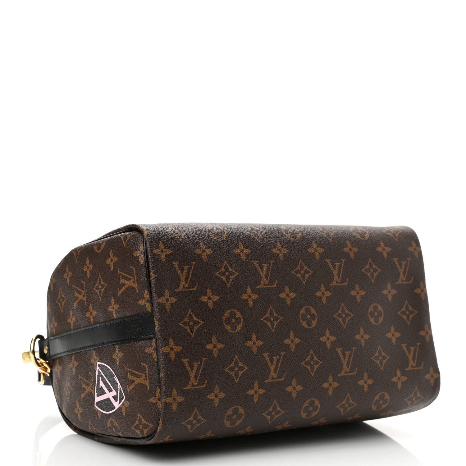 Louis Vuitton Monogram My World Tour Speedy Bandouliere 30 Black 3 of 9