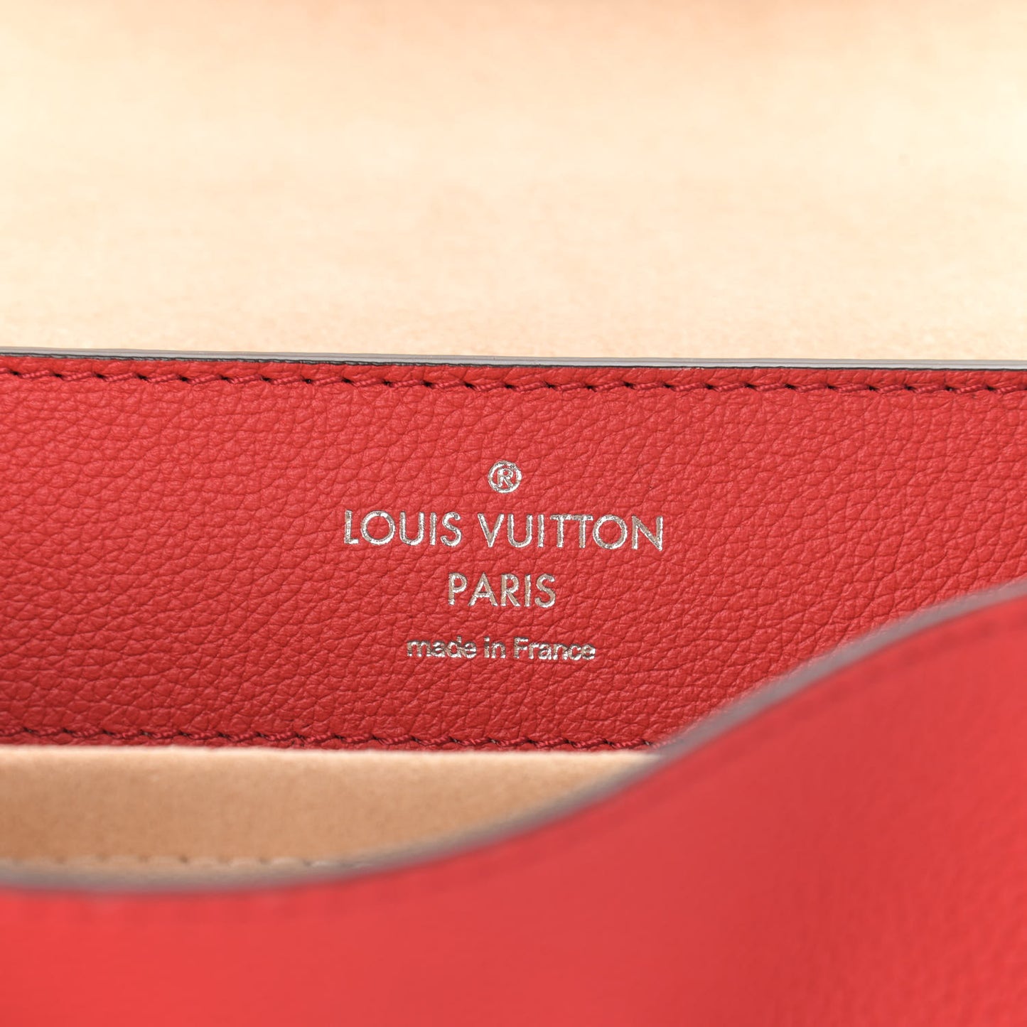 Soft Calfskin Lockme Ever BB Kabuki Red Quartz Black