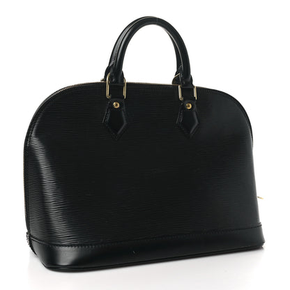 Louis Vuitton Epi Alma PM Black 3 of 10