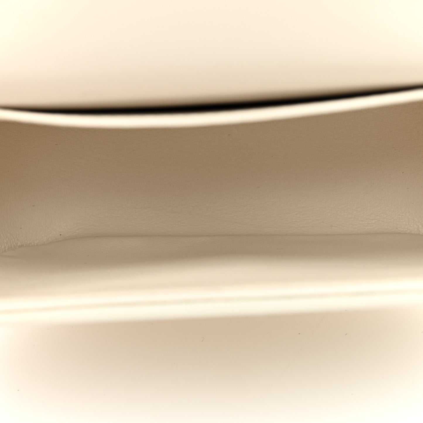 Shiny Calfskin Mini Triomphe White