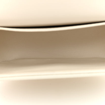 Celine Shiny Calfskin Mini Triomphe White 5 of 10