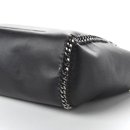 Stella McCartney Eco Alter Nappa Shearling Leopard Print Falabella Reversible Tote Black 15 of 16