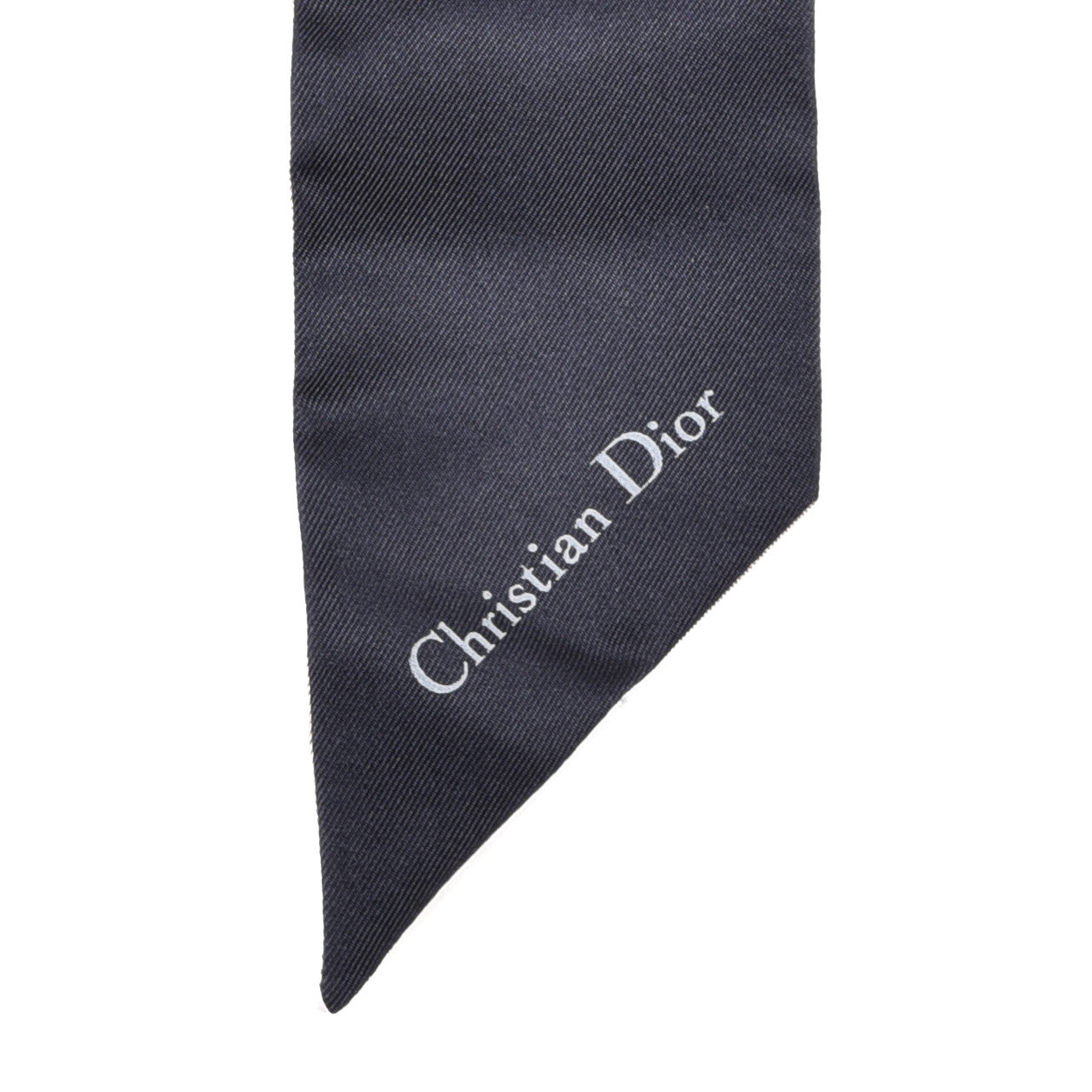 Silk Oblique Mitzah Scarf Blue