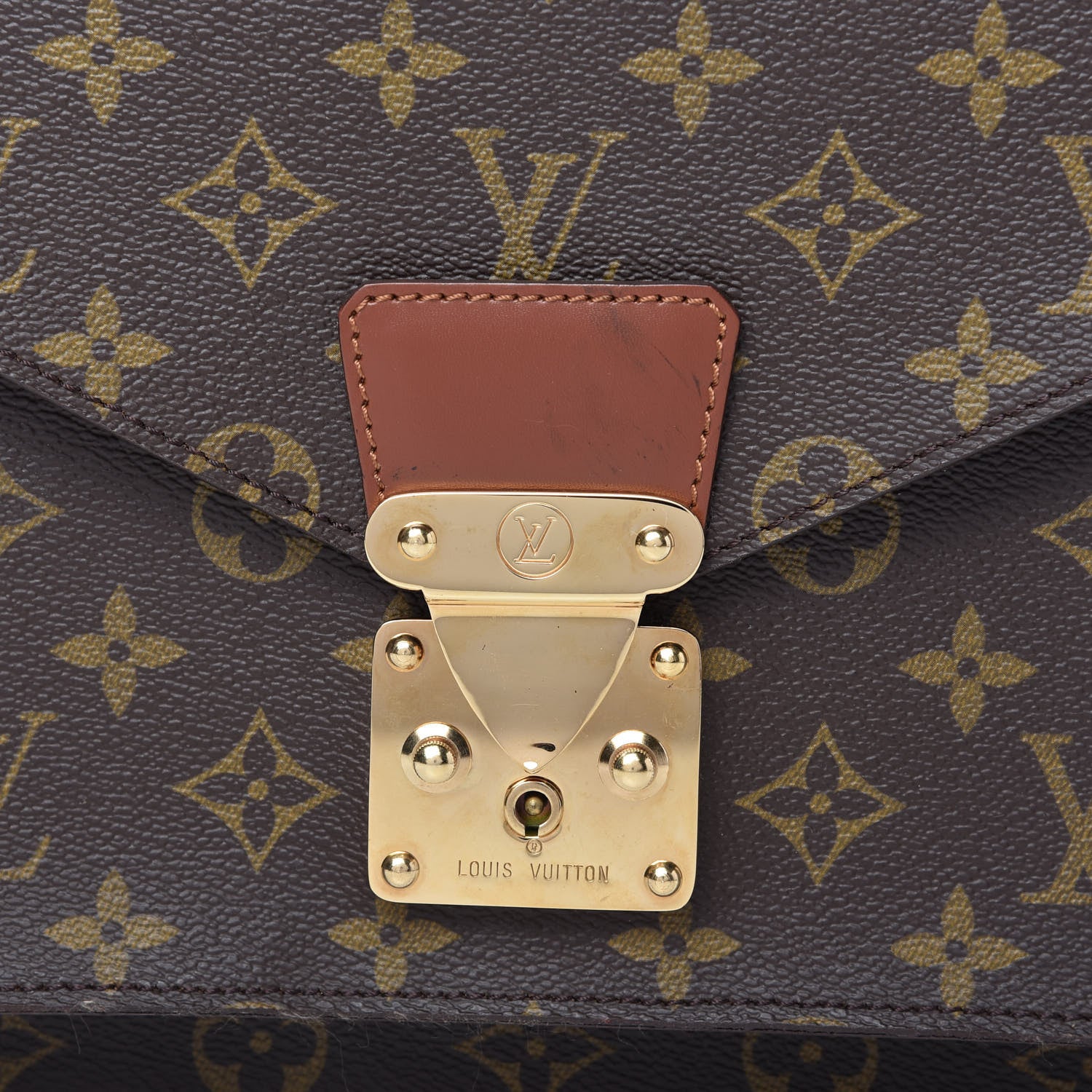 Louis Vuitton Monogram Monceau 28 9 of 14