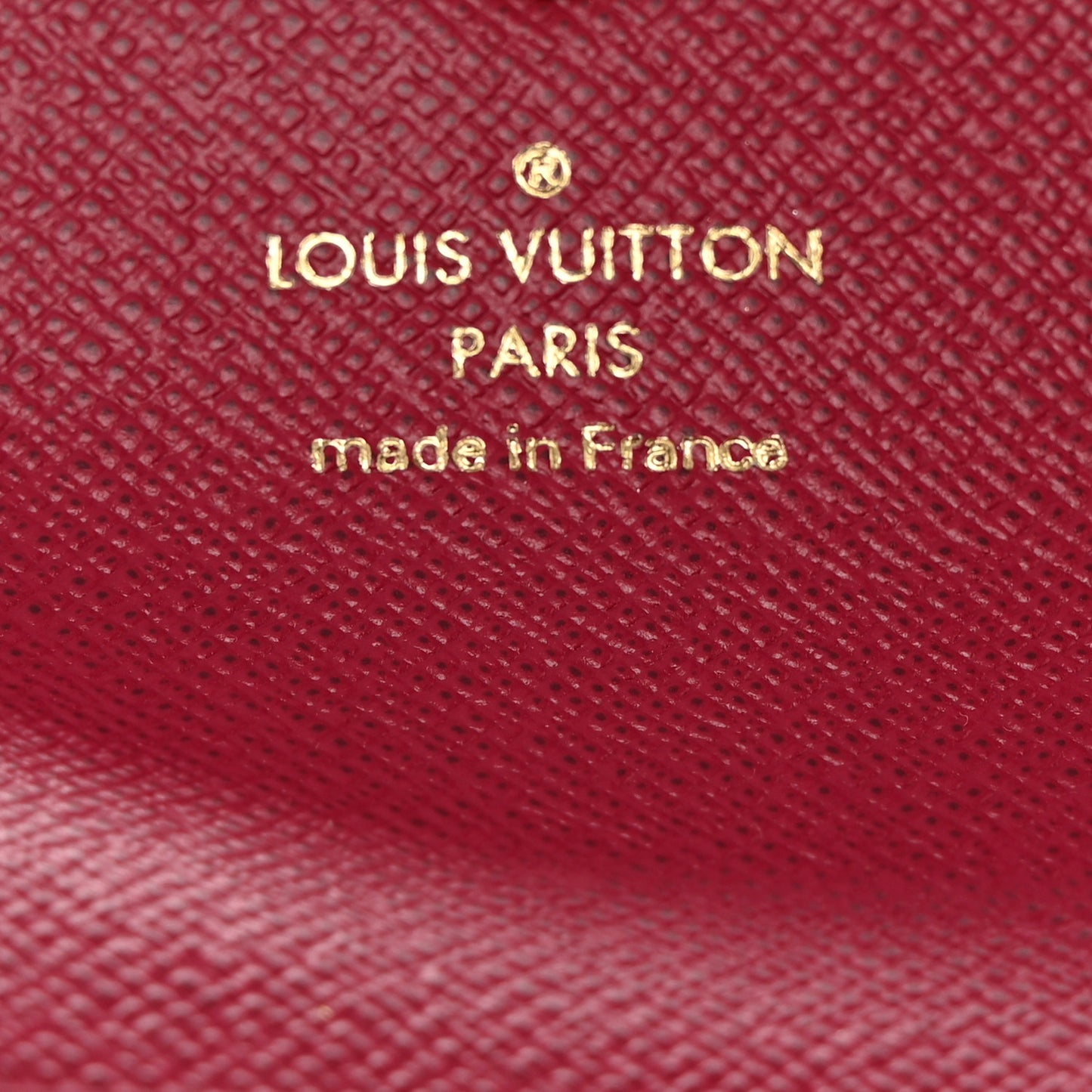 LOUIS VUITTON Monogram Sarah Multicartes Fuchsia