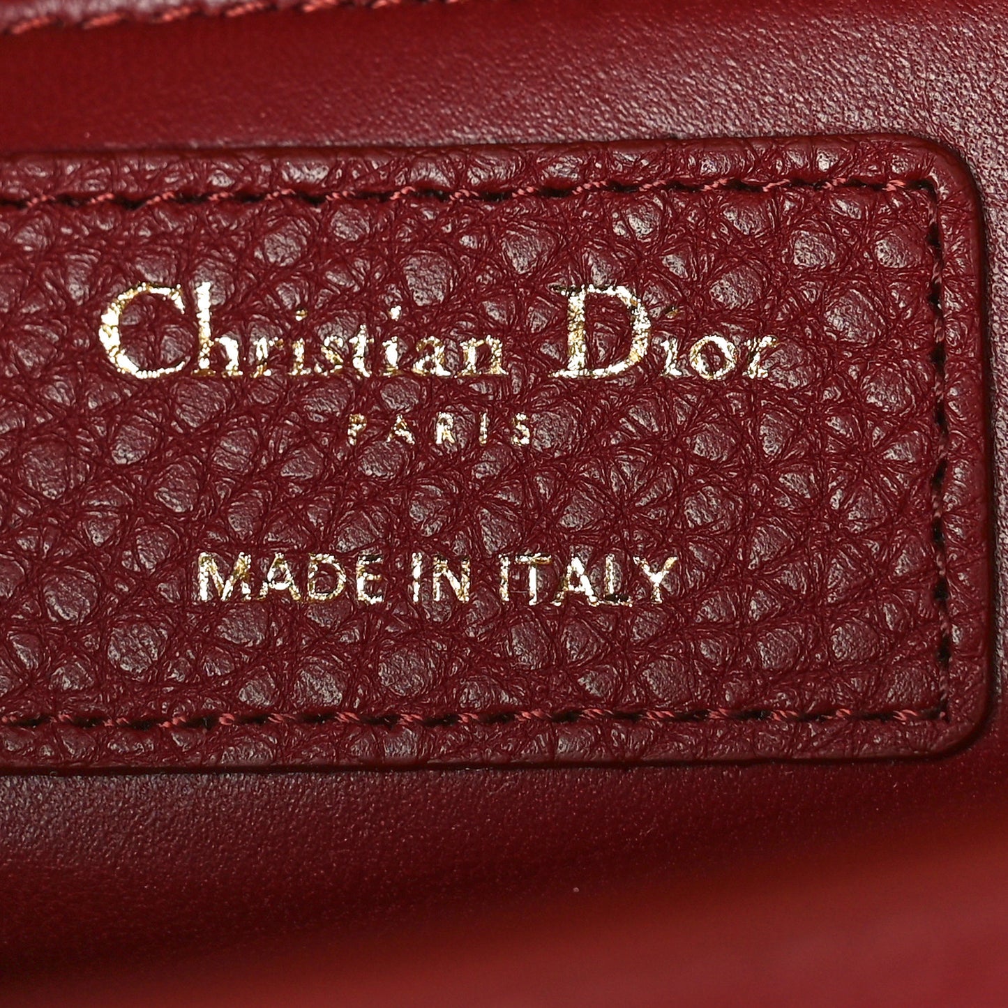 Grained Calfskin 30 Montaigne Flap Bag Red Brick
